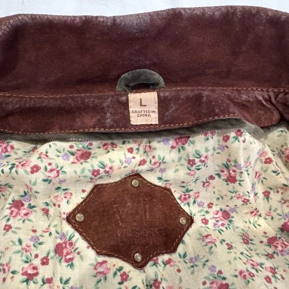 Wilson Brown Leather Fringe Jacket - Picture 4 of 5